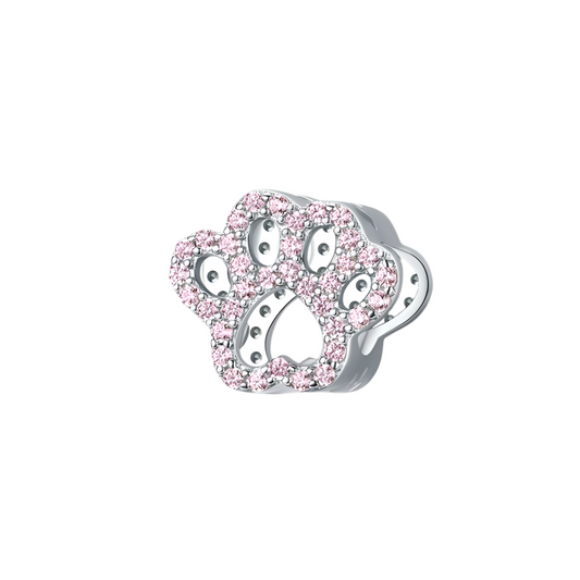 Pink Paw Charm