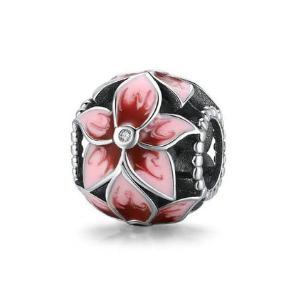 Pink Flower Charm